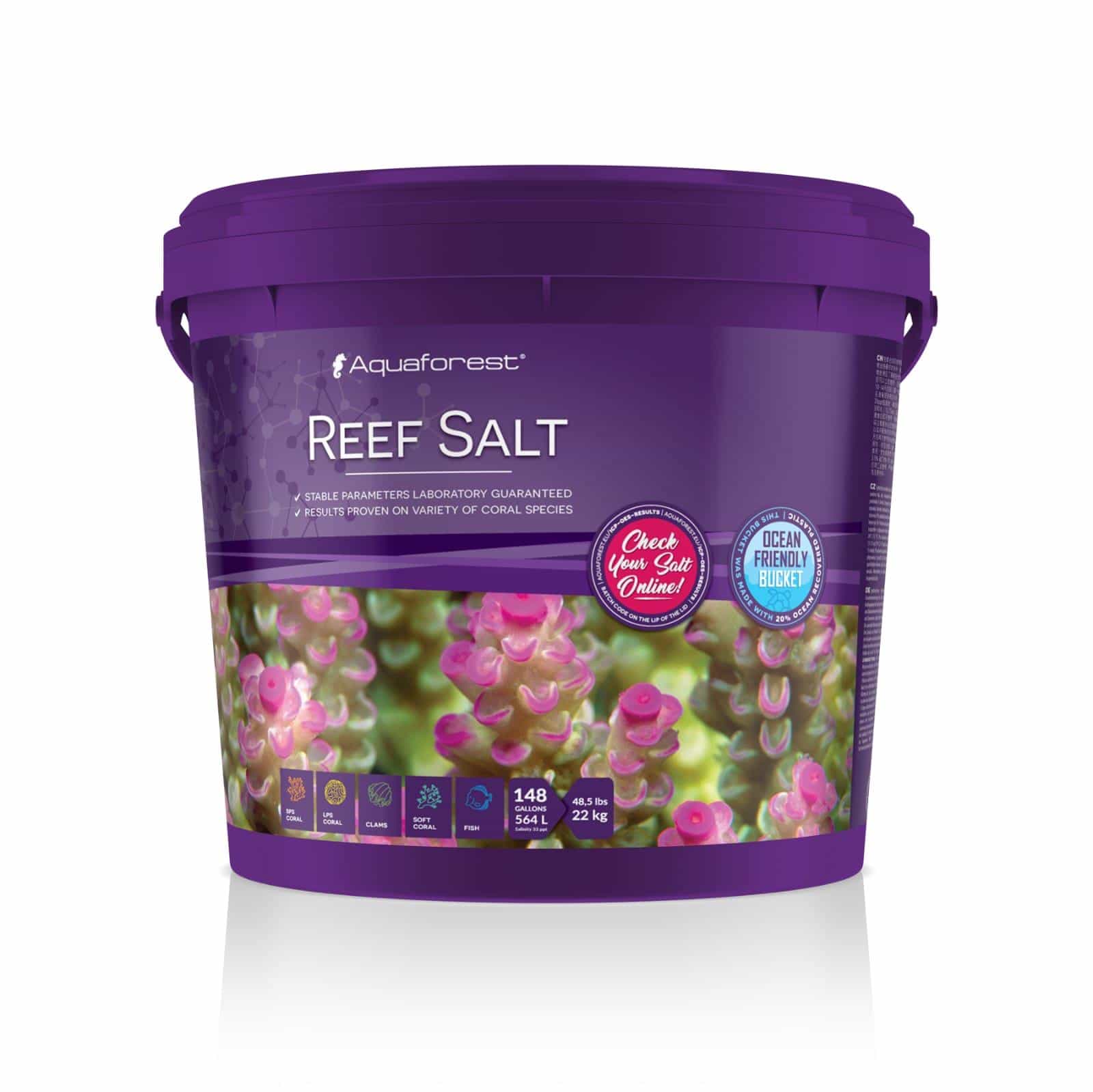 Reef Salt 22kg Bucket + ICP 1 PL