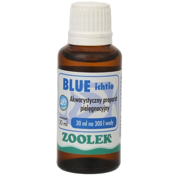 Zoolek Blue Ichtio 30ml - na bakterie i pierwotniaki