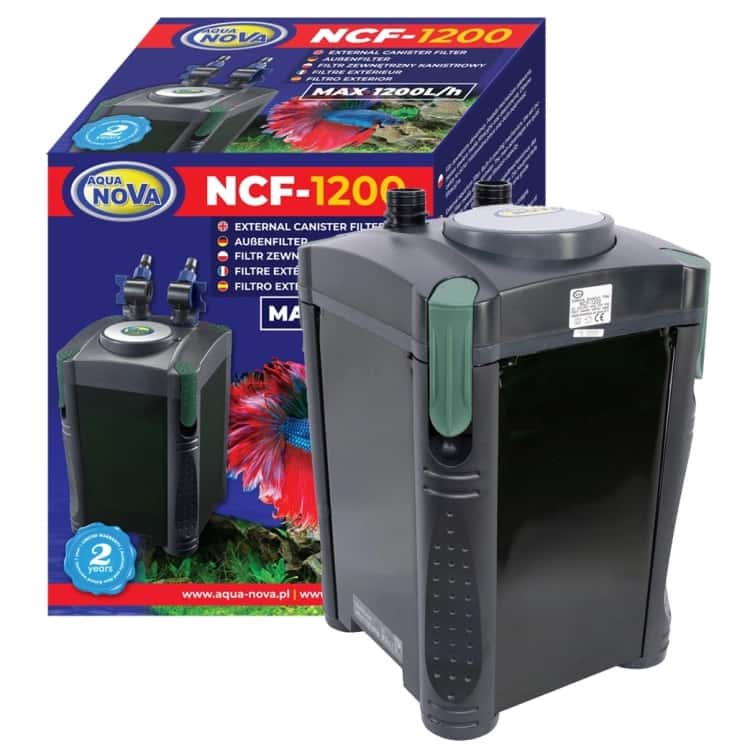 Aqua Nova NCF-1200 filtr zewnętrzny do akwarium + gratisy