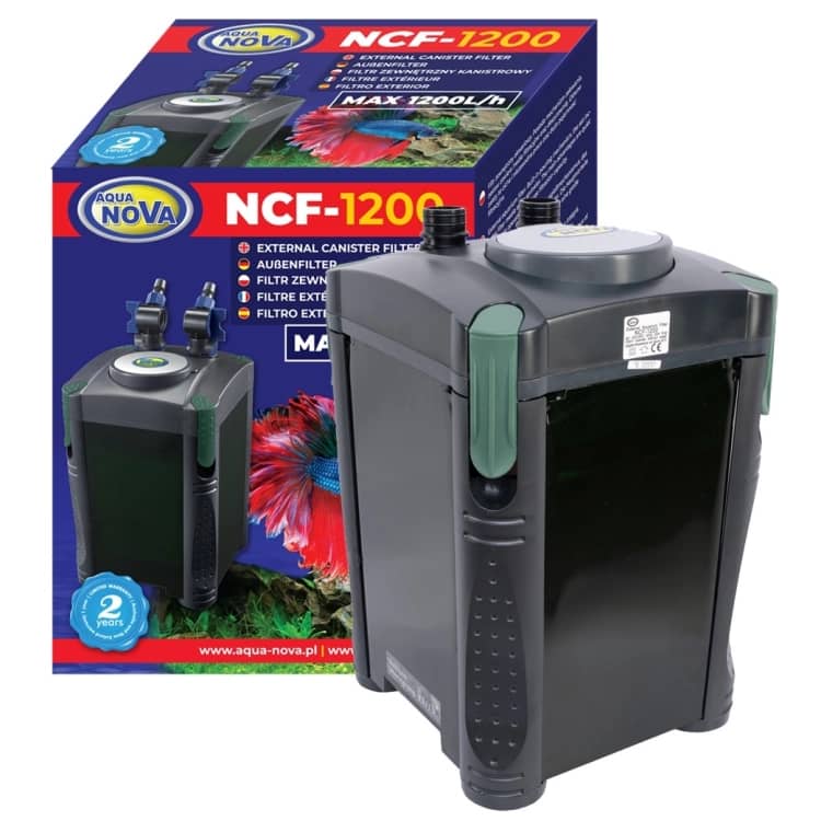 Aqua Nova NCF-1200 filtr zewnętrzny do akwarium + gratisy