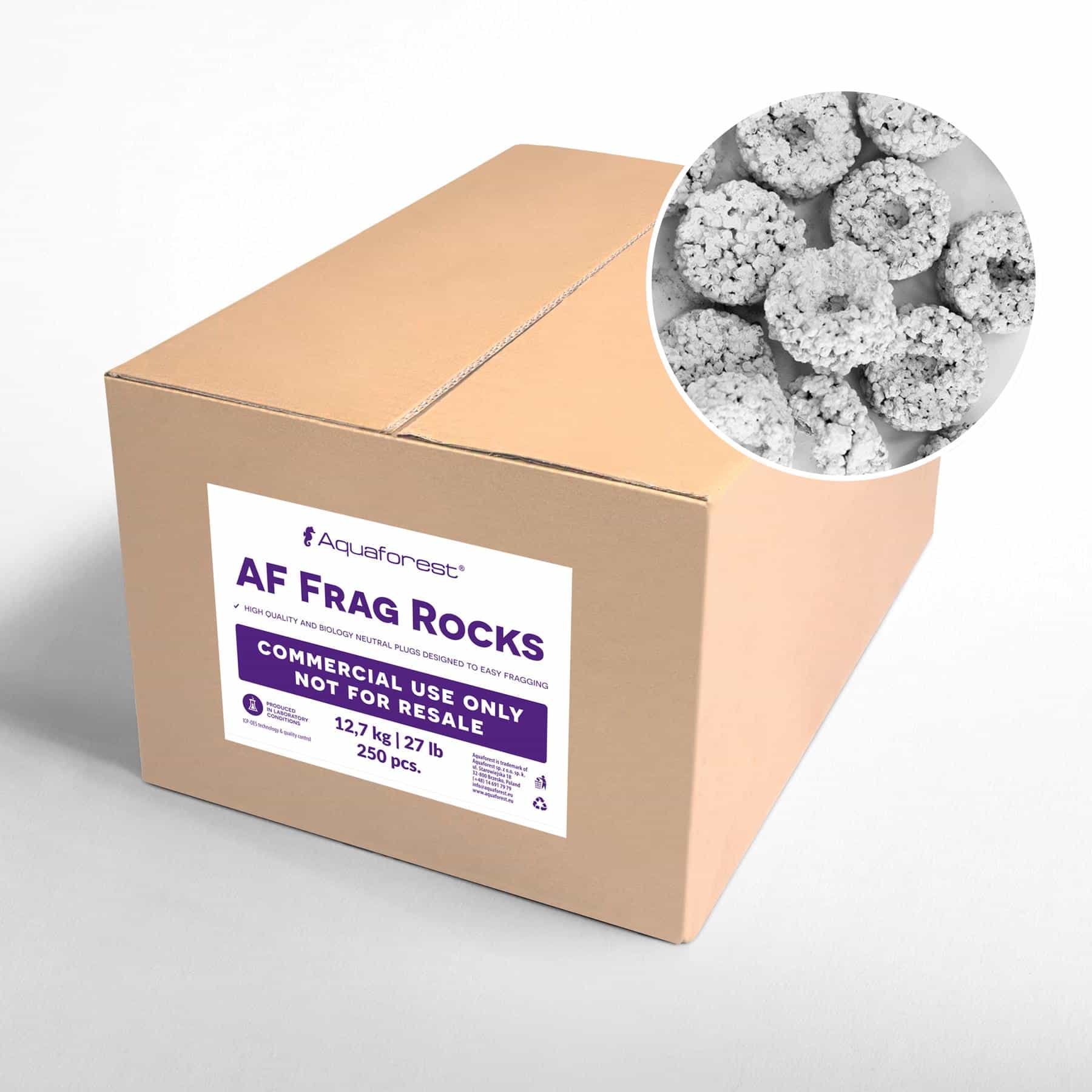 Aquaforest AF Frag Rocks 250 pcs. Commercial