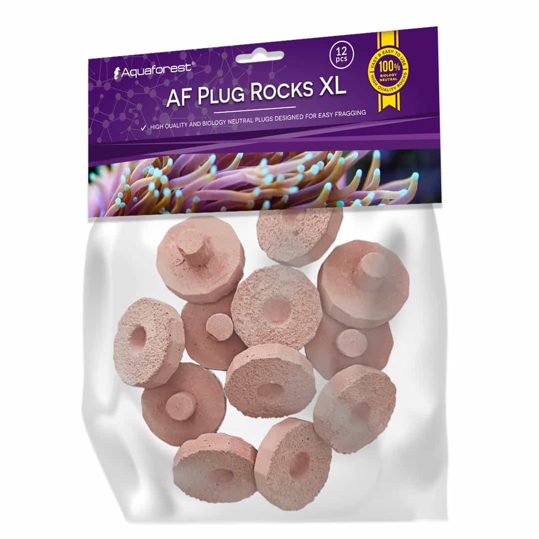 Aquaforest AF Plug Rocks Purple XL 12 pcs-Podstawki dla koralowców